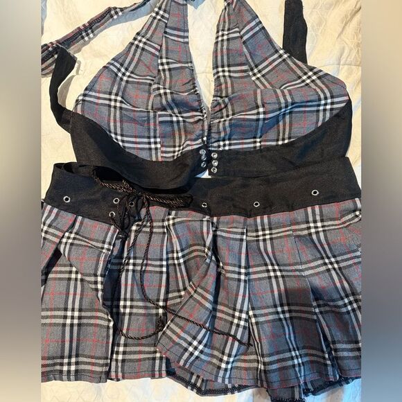 Schoolgirl Lingerie Outfit never worn dress up costume SZ XXL - Picture 7 of 9